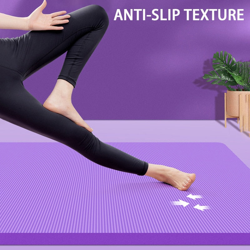 Thick Non-Slip Foam Mat - Blue Force Sports