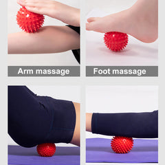 Massage Foam Yoga Set, 3 Pcs - Blue Force Sports