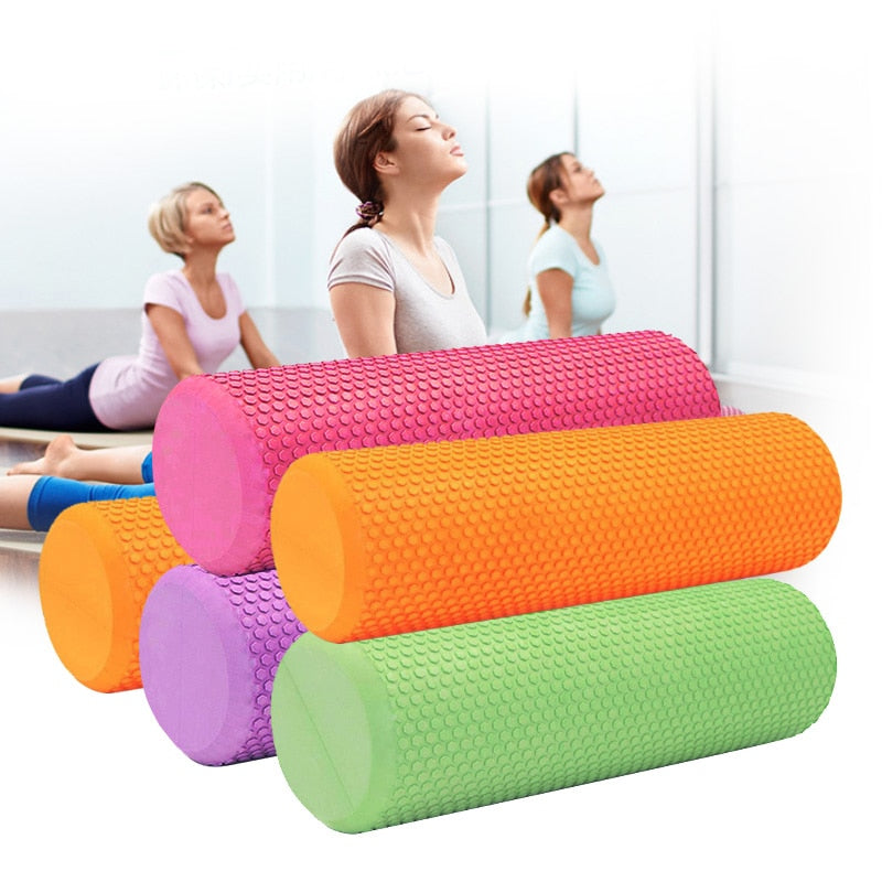 Yoga Massage Foam Roller - Blue Force Sports