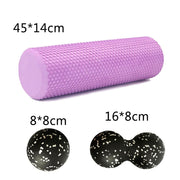 Yoga Massage Foam Roller - Blue Force Sports