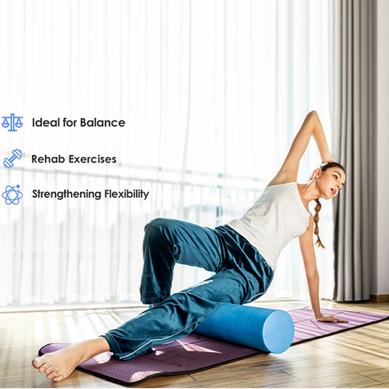 Massage Muscle Solid Roller - Blue Force Sports