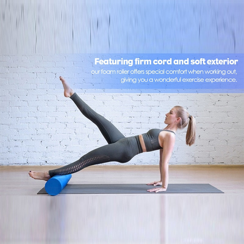 Massage Muscle Solid Roller - Blue Force Sports
