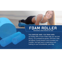 Massage Muscle Solid Roller - Blue Force Sports