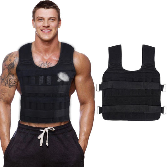 Exercise Training Adjustable Weighted Vest - Blue Force Sports