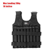 Exercise Training Adjustable Weighted Vest - Blue Force Sports