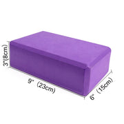 Colorful Foam EVA Yoga Block - Blue Force Sports