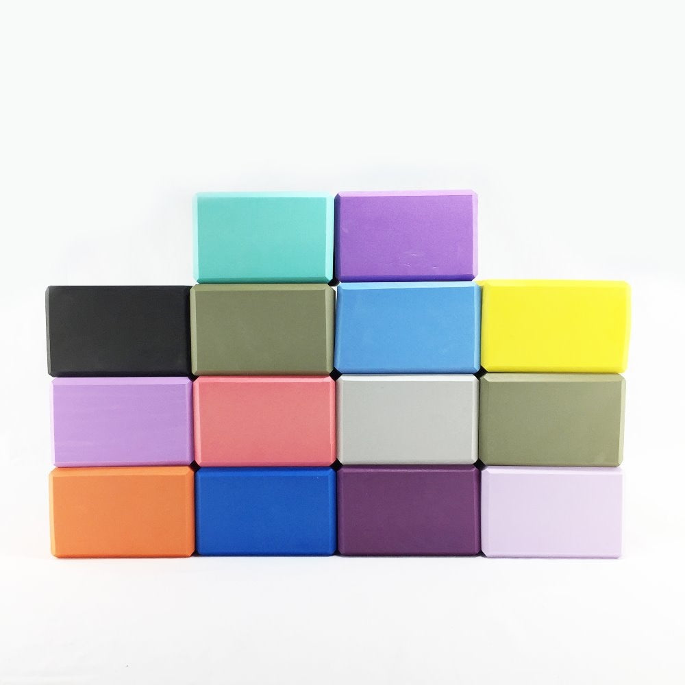 EVA Colorful Blocks for Yoga - Blue Force Sports
