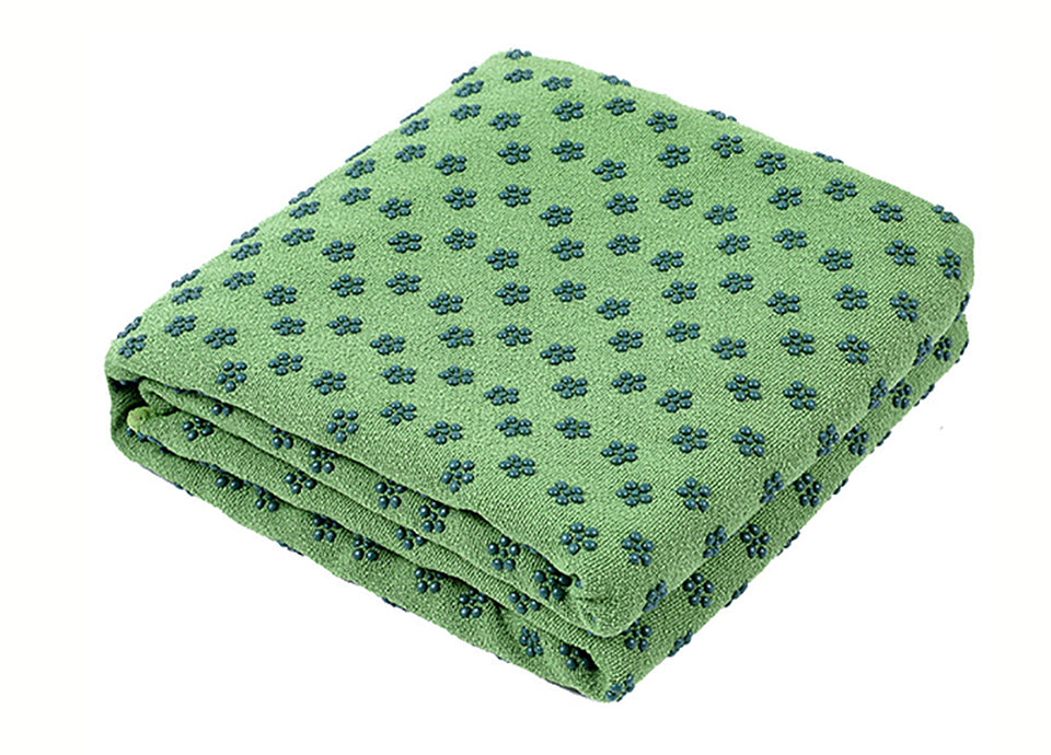 Anti-Slip Microfiber Yoga Mat Towel - Blue Force Sports