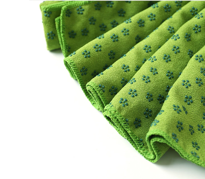 Anti-Slip Microfiber Yoga Mat Towel - Blue Force Sports