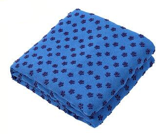 Anti-Slip Microfiber Yoga Mat Towel - Blue Force Sports