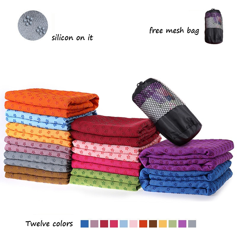 Non Slip Yoga Mat Cover - Blue Force Sports