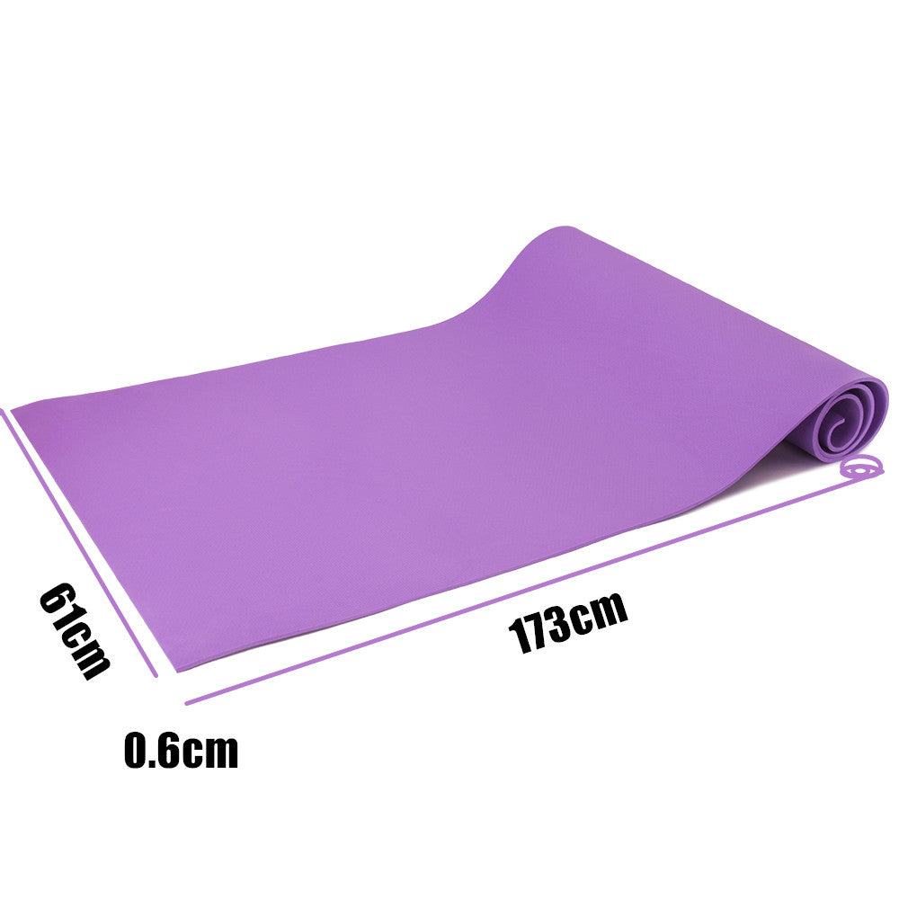 Candy Color Non-Slip Yoga Mat - Blue Force Sports