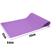 Candy Color Non-Slip Yoga Mat - Blue Force Sports