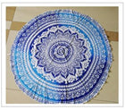 Round Printing Yoga Blanket - Blue Force Sports
