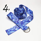 Printed Yoga Stretch Strap - Blue Force Sports