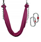 Solid Color Yoga Flying Hammock - Blue Force Sports