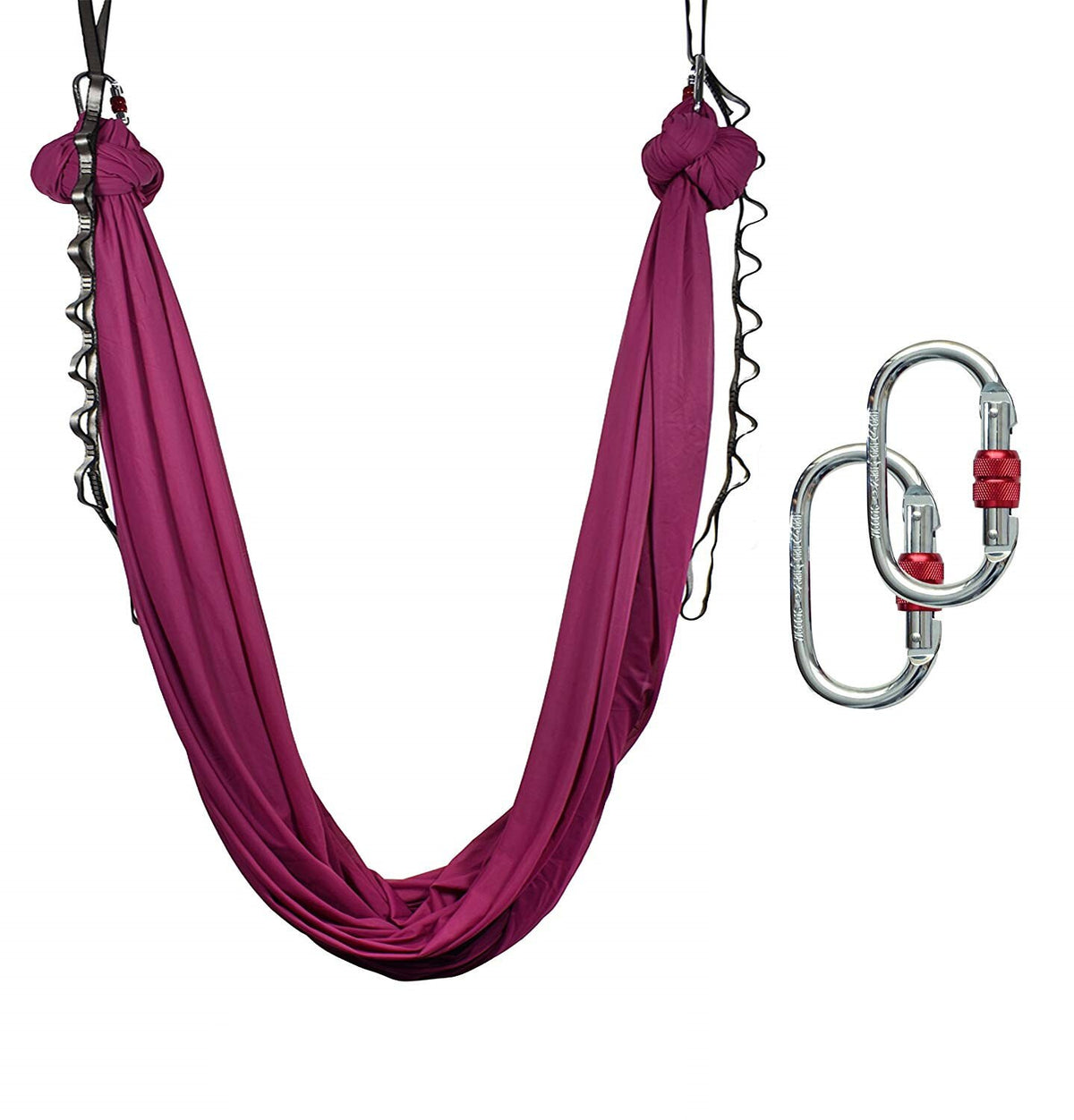 Solid Color Yoga Flying Hammock - Blue Force Sports