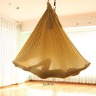 Solid Color Yoga Flying Hammock - Blue Force Sports