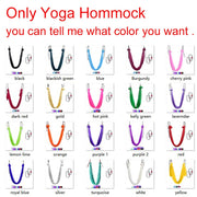 Solid Color Yoga Flying Hammock - Blue Force Sports