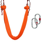 Solid Color Yoga Flying Hammock - Blue Force Sports