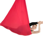 Solid Color Yoga Flying Hammock - Blue Force Sports
