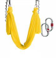 Solid Color Yoga Flying Hammock - Blue Force Sports