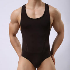 Men's Bodysuit for Gym - Blue Force Sports