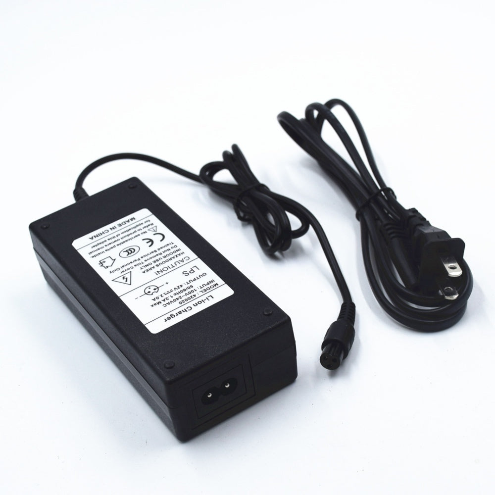 Universal 42 V/2 A Li-ion Power Charger for Electric Scooters