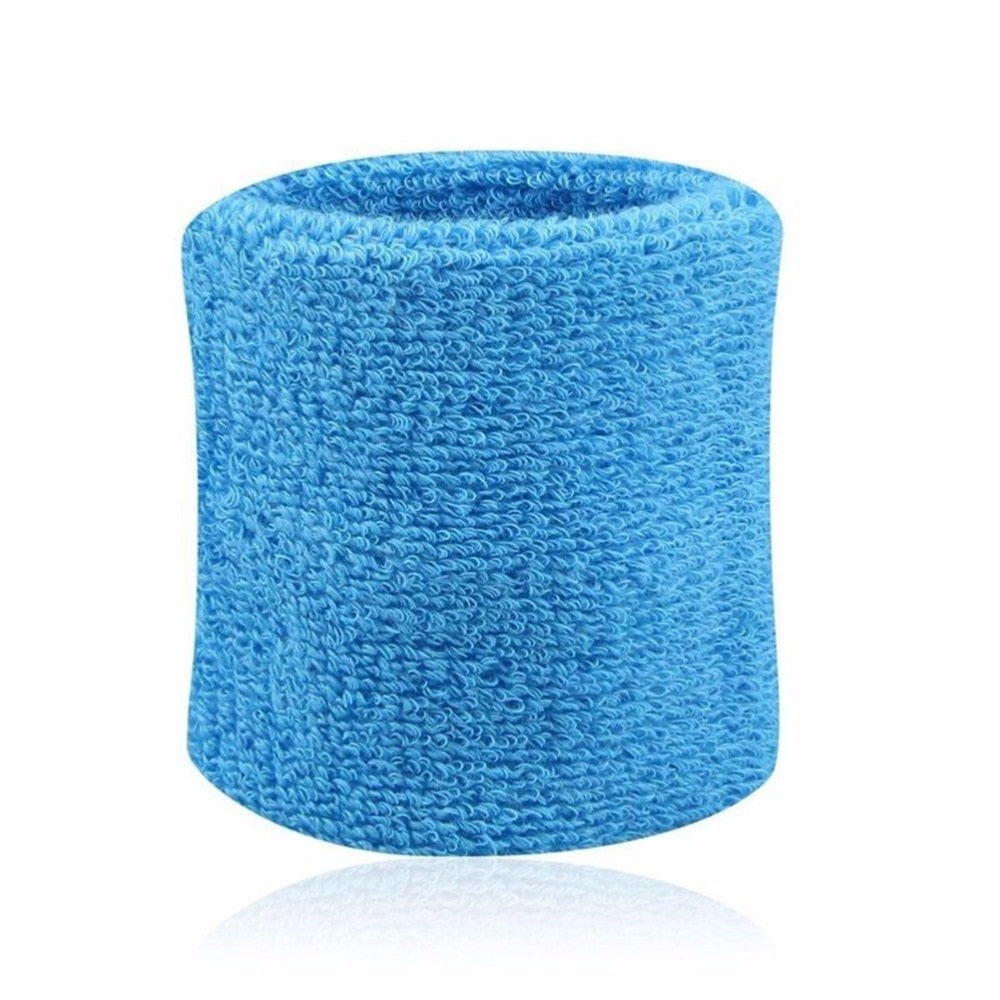 Sports Sweat Wristbands 2 pcs/Set - Blue Force Sports