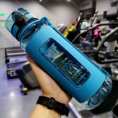 Drop-Proof Sports Water Bottle - Blue Force Sports