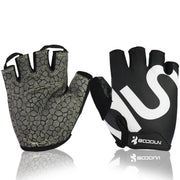 Cracks Print Sports Gloves - Blue Force Sports