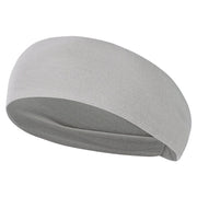 Solid Color Wide Sports Headband - Blue Force Sports