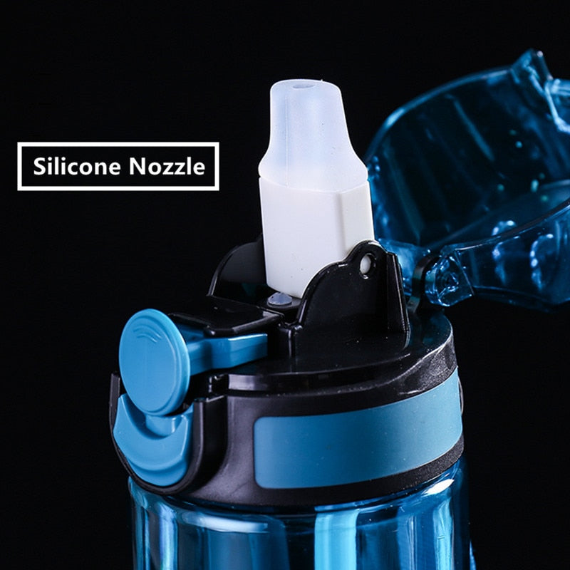 Leak-Proof Sports Water Bottle - Blue Force Sports