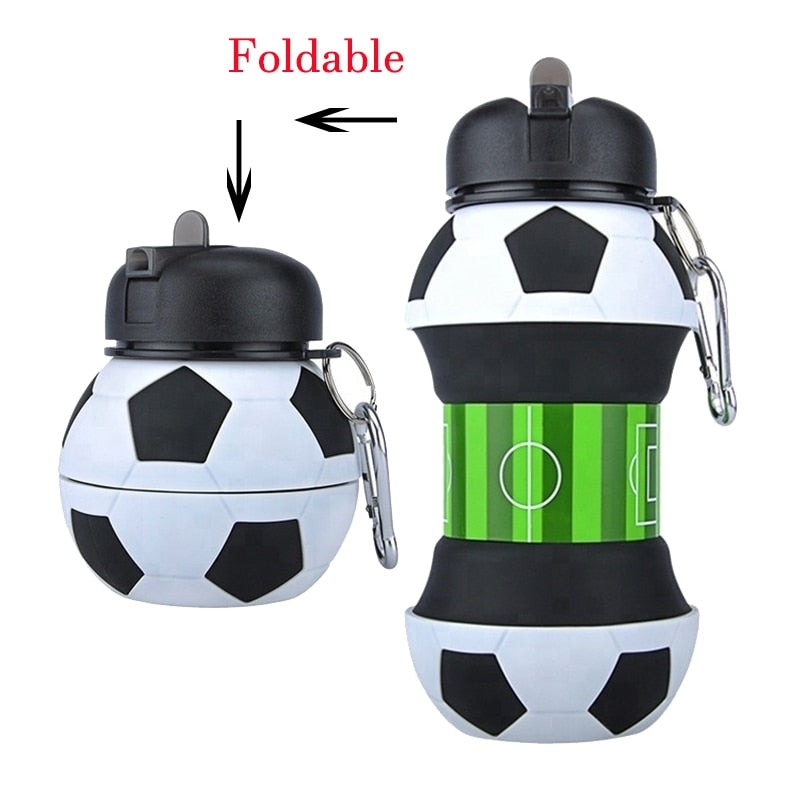 Ball Design Water Bottle - Blue Force Sports