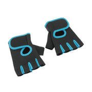 Contrast Design Sports Gloves - Blue Force Sports