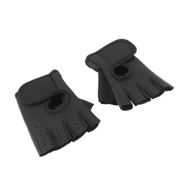 Contrast Design Sports Gloves - Blue Force Sports