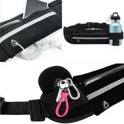 Portable Running Waterproof Waist Bag for Women - Blue Force Sports