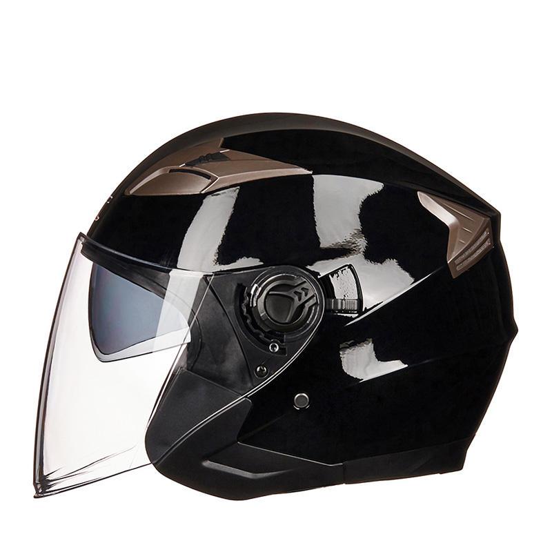 Double Lens Moto Helmet - Blue Force Sports