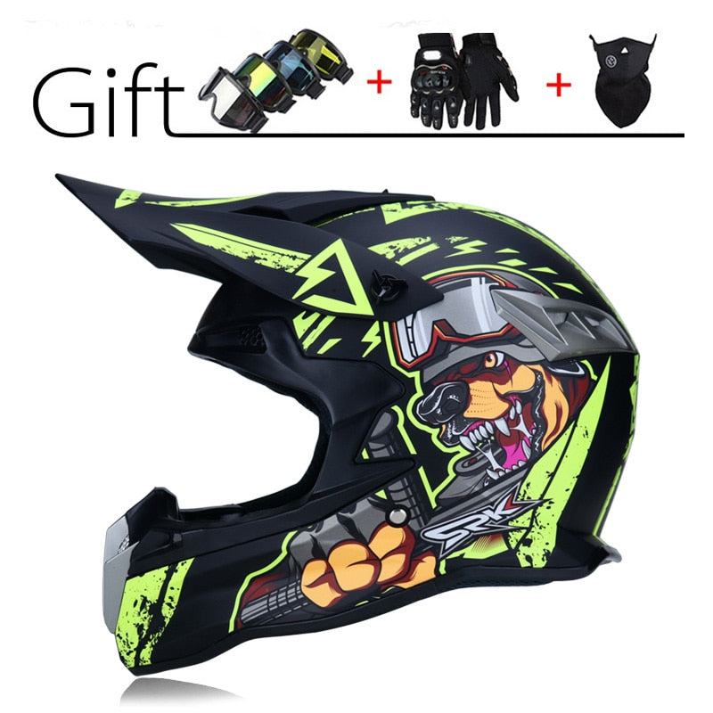 Off-Road Motorcycle Helmet - Blue Force Sports
