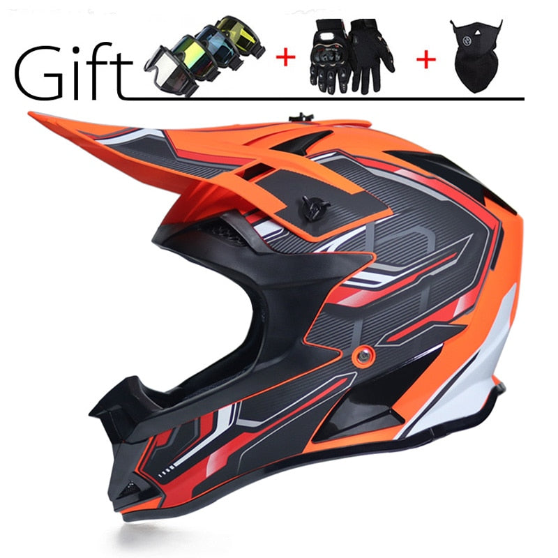 Off-Road Motorcycle Helmet - Blue Force Sports