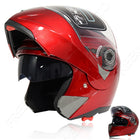 Motorcycle Flip Up Safety Helmet - Blue Force Sports