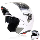 Motorcycle Flip Up Safety Helmet - Blue Force Sports