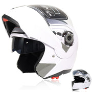 Motorcycle Flip Up Safety Helmet - Blue Force Sports