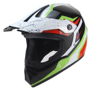 Off-Road Full Face Moto Helmet - Blue Force Sports