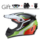 Off-Road Full Face Moto Helmet - Blue Force Sports