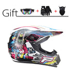 Off-Road Full Face Moto Helmet - Blue Force Sports