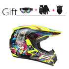 Off-Road Full Face Moto Helmet - Blue Force Sports