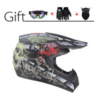 Off-Road Full Face Moto Helmet - Blue Force Sports