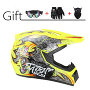 Off-Road Full Face Moto Helmet - Blue Force Sports