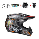 Off-Road Full Face Moto Helmet - Blue Force Sports